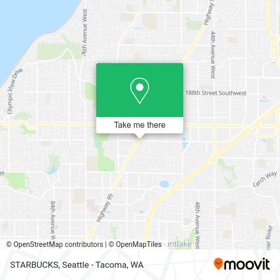 STARBUCKS map