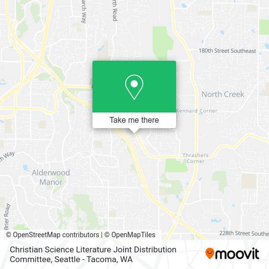 Christian Science Literature Joint Distribution Committee map