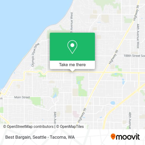 Mapa de Best Bargain