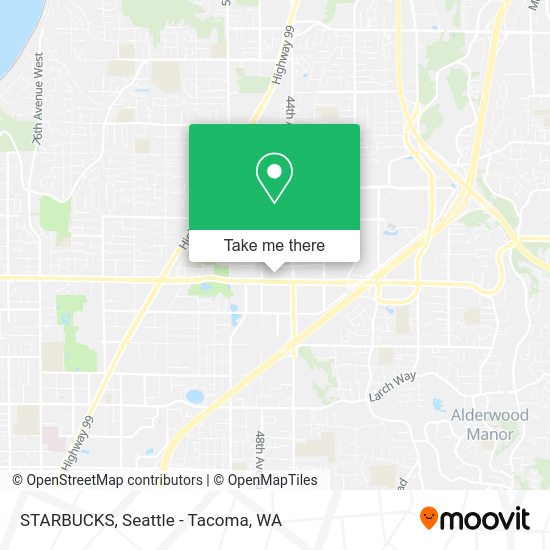 STARBUCKS map
