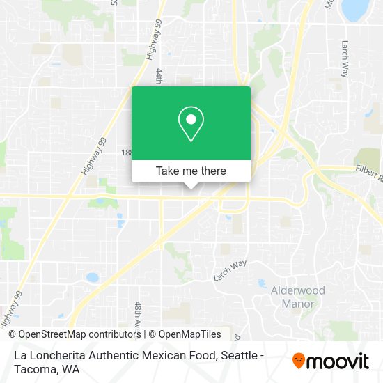 Mapa de La Loncherita Authentic Mexican Food