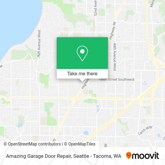 Mapa de Amazing Garage Door Repair