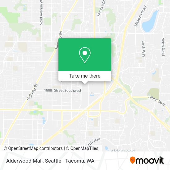 Alderwood Mall map