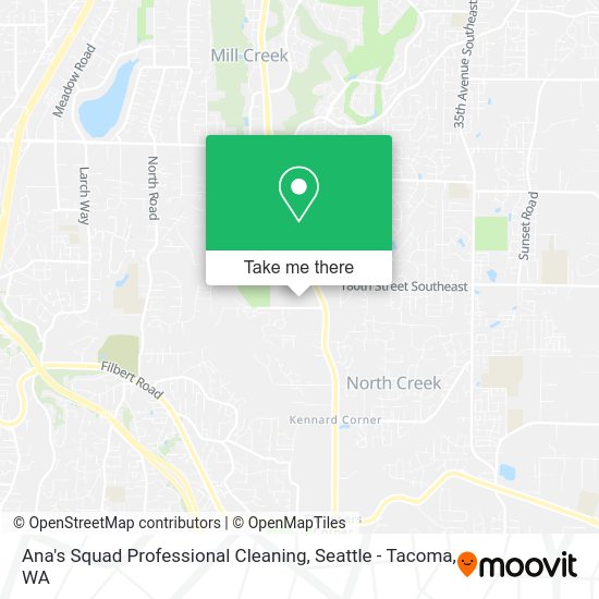 Mapa de Ana's Squad Professional Cleaning