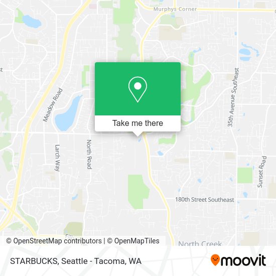 STARBUCKS map