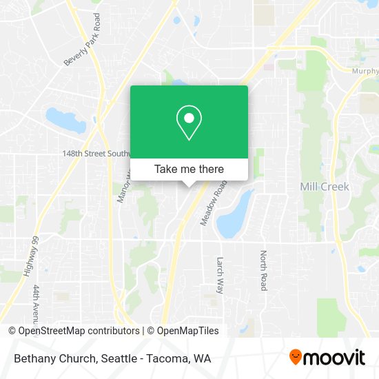 Bethany Church map