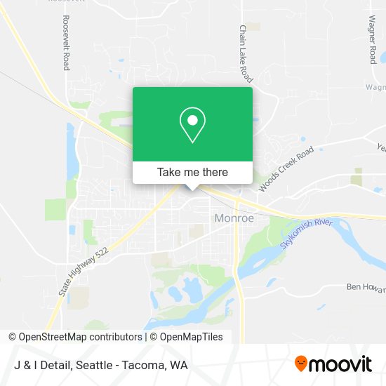 J & I Detail map