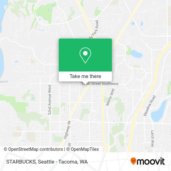 STARBUCKS map