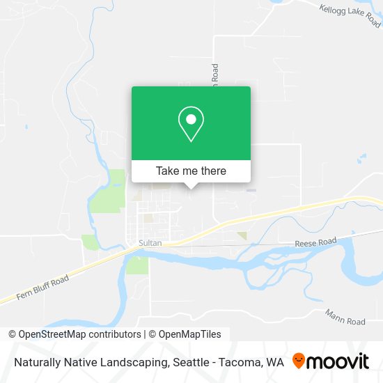 Naturally Native Landscaping map