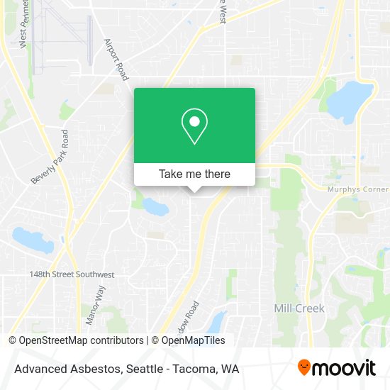 Mapa de Advanced Asbestos
