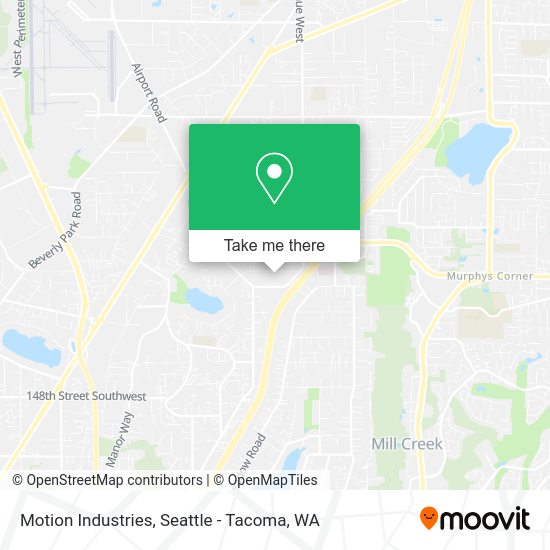 Mapa de Motion Industries