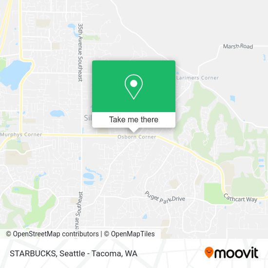 STARBUCKS map