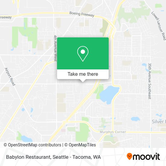Babylon Restaurant map