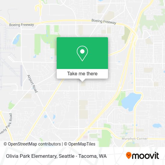 Olivia Park Elementary map