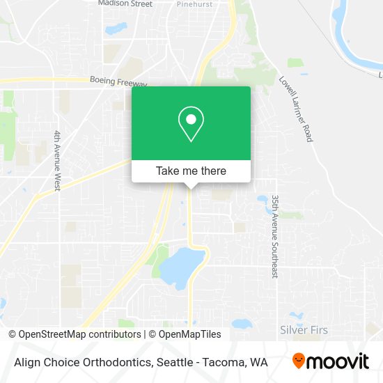 Align Choice Orthodontics map