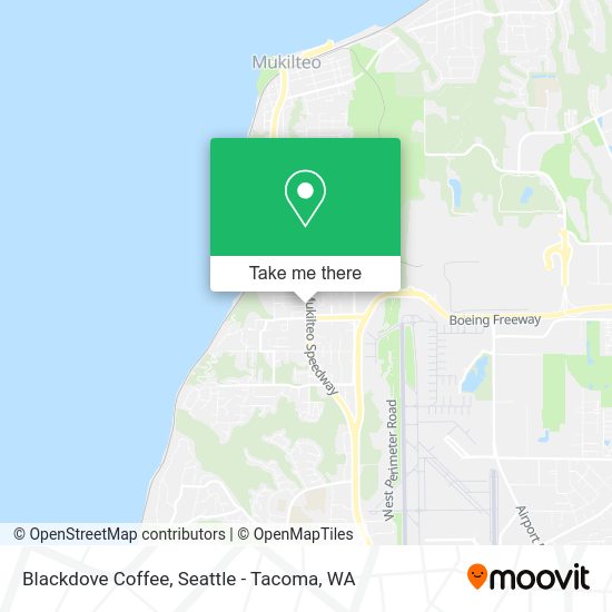 Blackdove Coffee map
