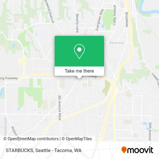 STARBUCKS map