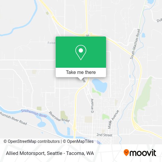 Allied Motorsport map