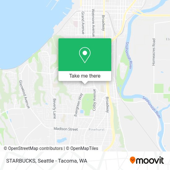 STARBUCKS map