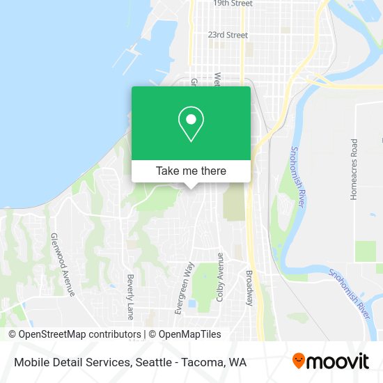 Mobile Detail Services map