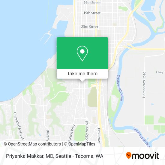 Priyanka Makkar, MD map