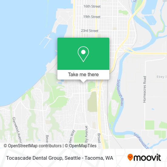 Mapa de Tocascade Dental Group