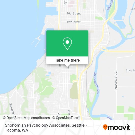 Mapa de Snohomish Psychology Associates
