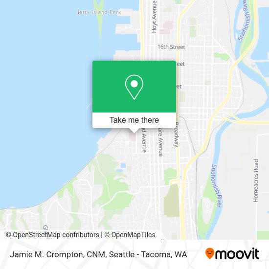 Jamie M. Crompton, CNM map