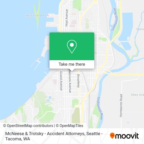 Mapa de McNeese & Trotsky - Accident Attorneys