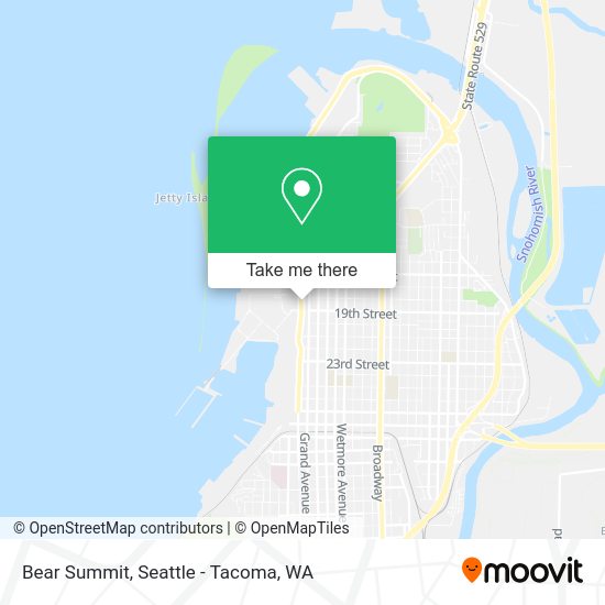 Bear Summit map