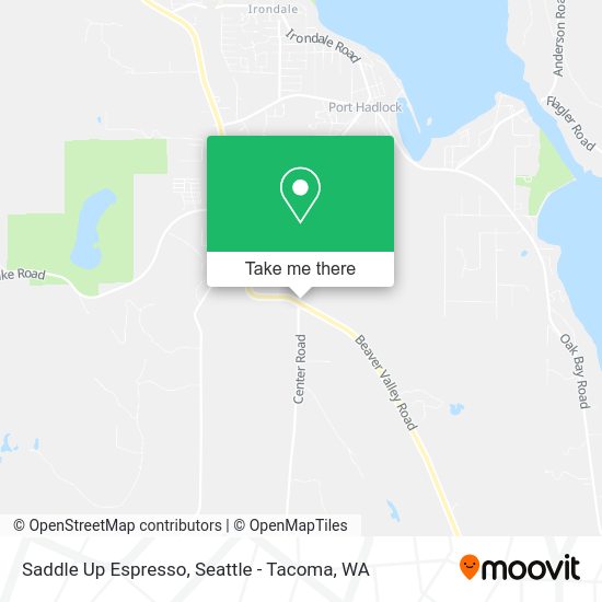 Saddle Up Espresso map