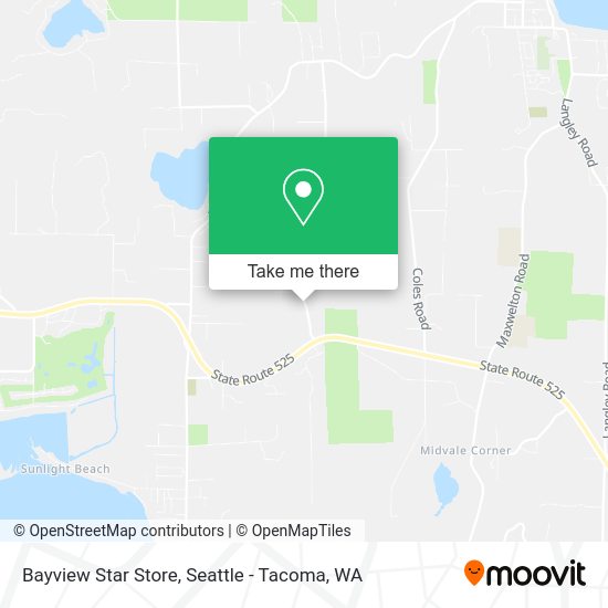 Bayview Star Store map