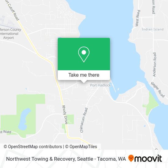 Northwest Towing & Recovery map