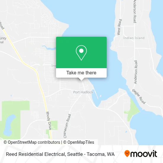 Reed Residential Electrical map