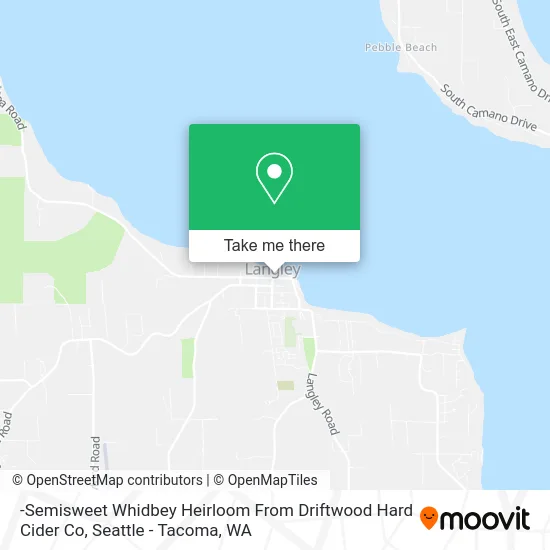 -Semisweet Whidbey Heirloom From Driftwood Hard Cider Co map