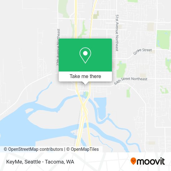 Mapa de KeyMe