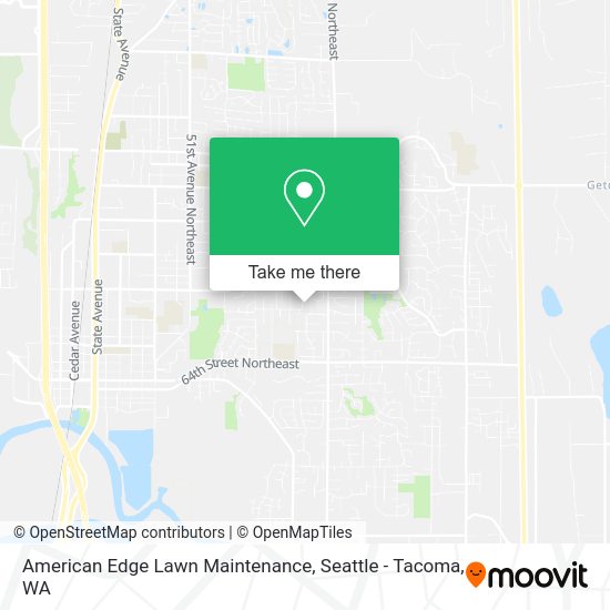 Mapa de American Edge Lawn Maintenance