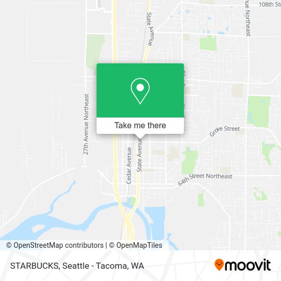 STARBUCKS map