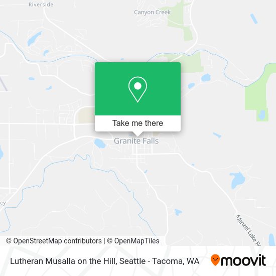 Lutheran Musalla on the Hill map