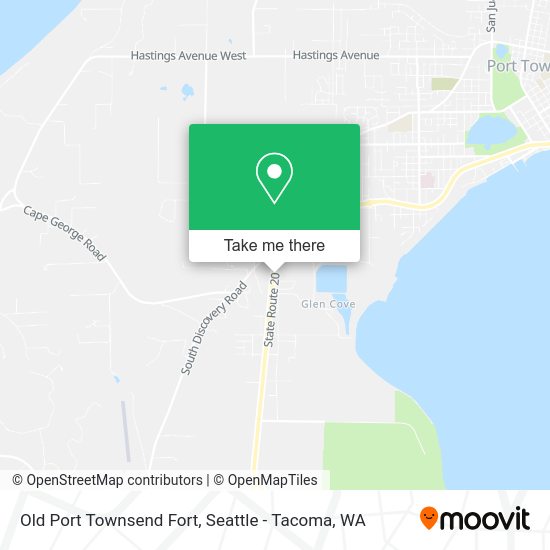 Old Port Townsend Fort map