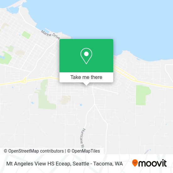 Mapa de Mt Angeles View HS Eceap