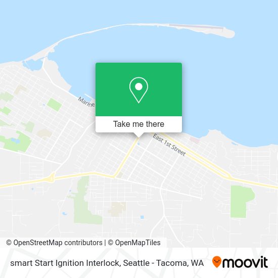 Mapa de smart Start Ignition Interlock