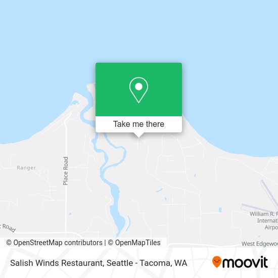 Mapa de Salish Winds Restaurant
