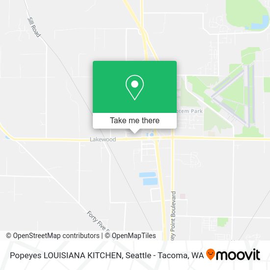 Mapa de Popeyes LOUISIANA KITCHEN