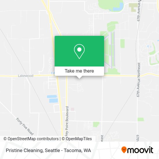 Mapa de Pristine Cleaning