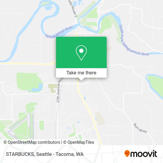 STARBUCKS map