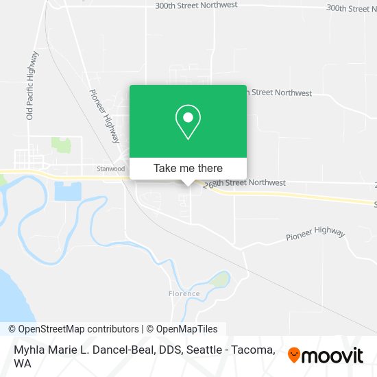 Myhla Marie L. Dancel-Beal, DDS map