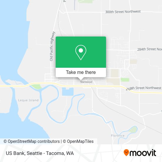 Mapa de US Bank