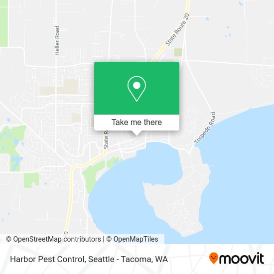 Harbor Pest Control map