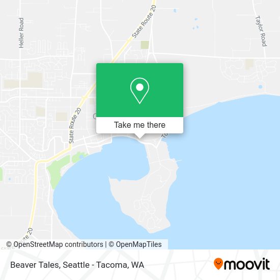 Beaver Tales map